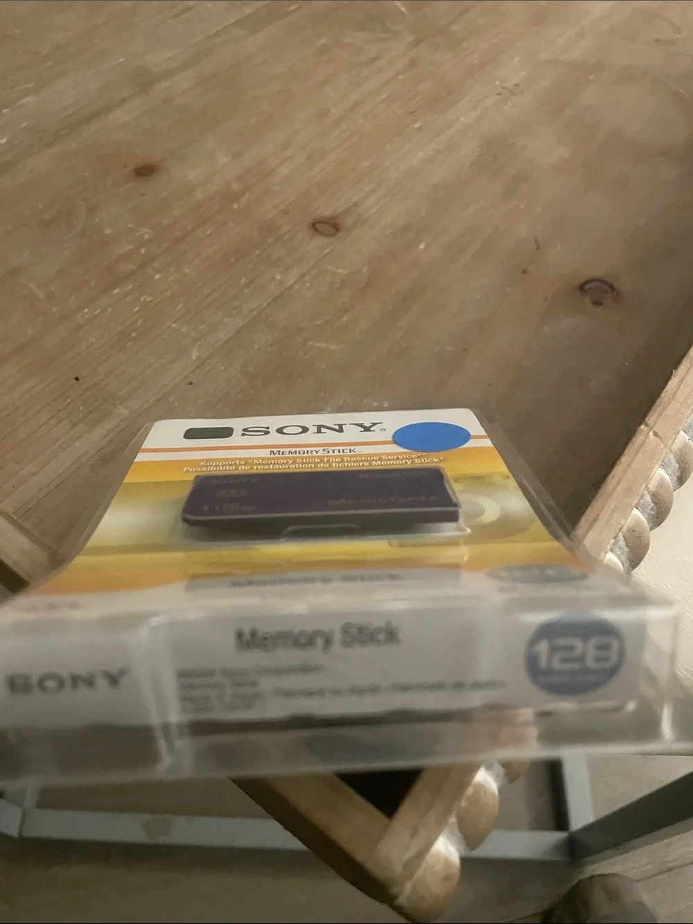 Sony Memory Stick 128MB - Blue and White Packaging